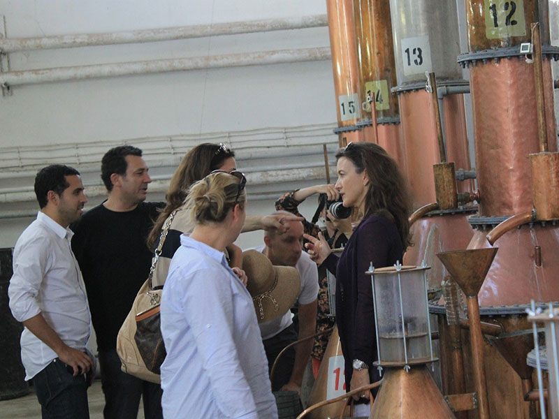 perfumer Jean-Marc Chaillan visited Isparta Turkey