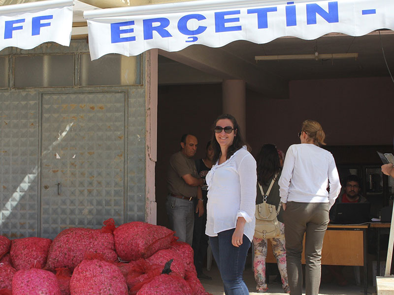 perfumer Julietta Karagueuzoglou visited Isparta Turkey